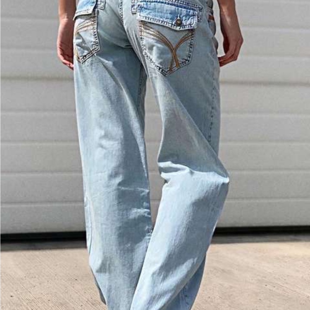 Flamingals  Lightweight Light Blue Women's Jeans